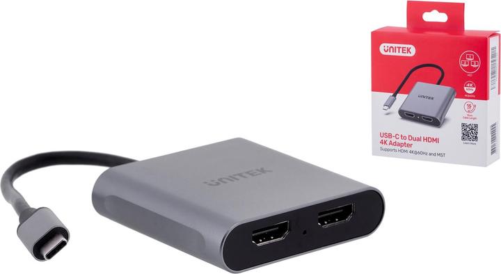Produktbild Unitek USB Typ-C zu (HDMI, 6.30 cm)