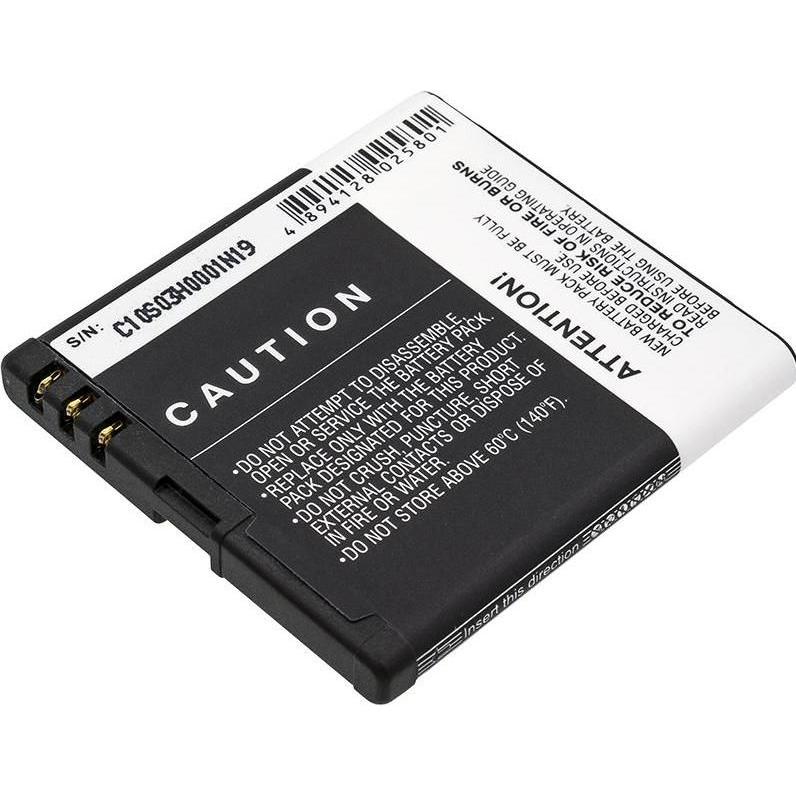 Thumbnail - CoreParts Battery for Nokia Mobile (Akku), Mobilgerät Ersatzteile, Schwarz