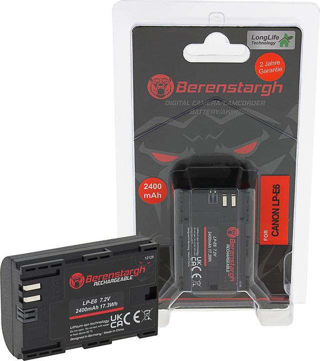 Produktbild Berenstargh Canon LP-E6 (Kamera Akku)