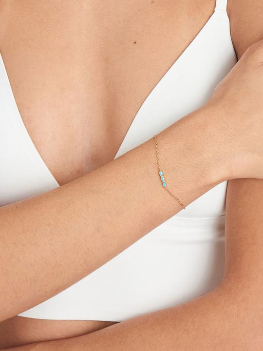 Immagine prodotto Ania Haie Bracciale Into The Blue B033-01G Donna (16.50 cm, Argento 925)