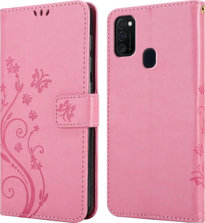 Immagine prodotto Cadorabo Copertina del libro di fiori (Samsung Galaxy M30s, Samsung Galaxy M21)