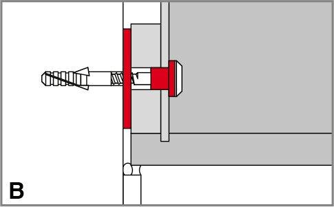 Actual product image Stauffer Sound insulation rubber grommet with countersunk washer (100 pcs.)