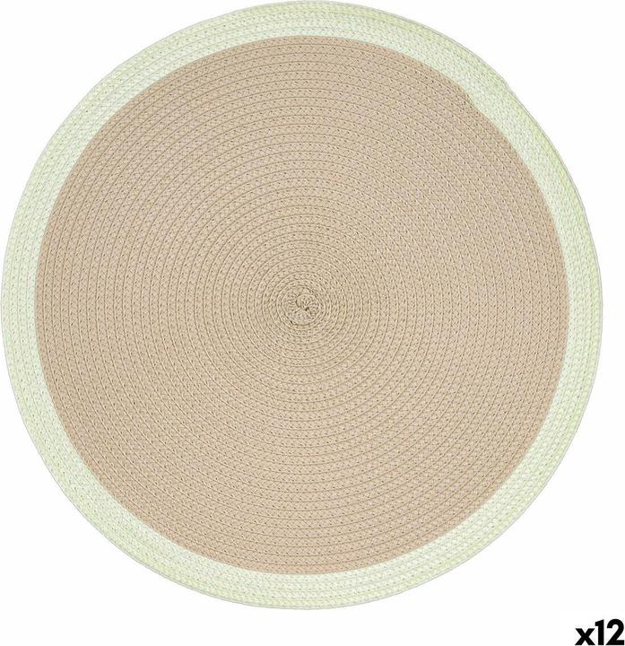 Quid Platzset Kaleido grün Kunststoff 38 cm (12 Stück) (12 Stk., 38 cm)