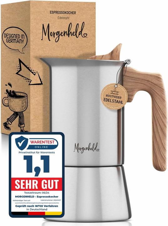 Produktbild Morgenheld Espressokocher (4 Tassen)