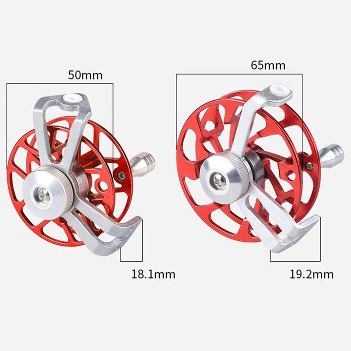 Actual product image König Design Fly Fishing Reel Aluminium Alloy Fishing Reel Ice Fishing Fly Fishing New