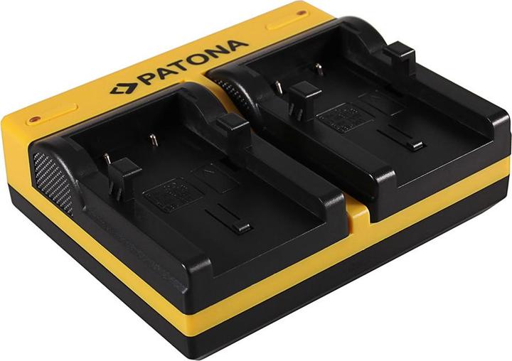 Immagine prodotto Patona Caricabatteria doppio per Olympus Li-10B Camedia C50 Zoom C5000 Zoom C60 Zoom C760 Ultra incl. (Caricabatterie per fotocamere)