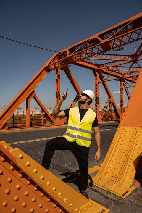 Produktbild Korntex Warnweste Doppelgrössen (L, M)