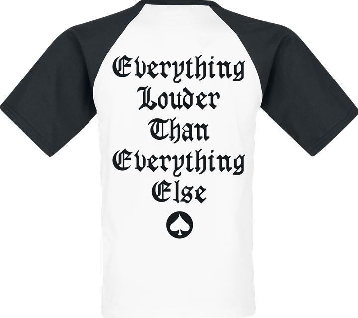 Produktbild Merchcode Motörhead Everything Louder Raglan Tee (S)