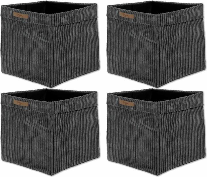 Actual product image Aufbewahrungskorb Casual Faltbare Aufbewahrungsbox Cord 4P (33 cm, 4x)
