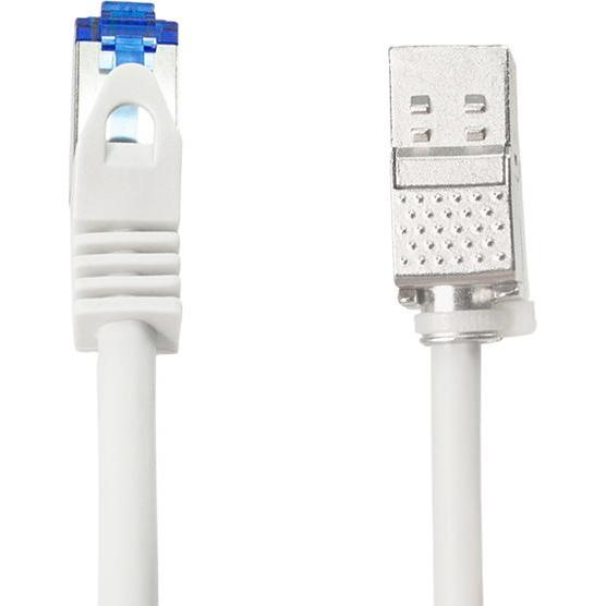 Thumbnail - LogiLink Konsolidierungspunkt-Patchkabel, Kat.6A, 15 m (S/FTP, CAT6a, 15 m), Netzwerkkabel