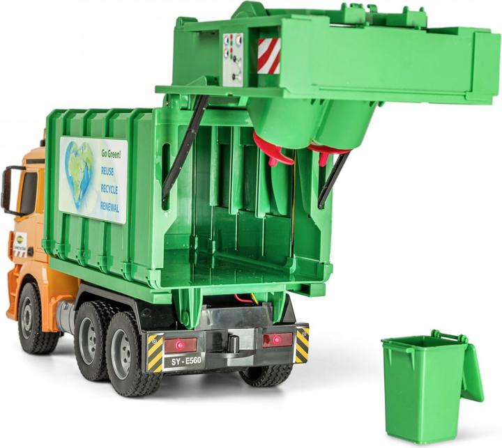 Actual product image Carson 1:20 MB Arocs Garbage Truck 100% RTR (RTR Ready-to-Run)