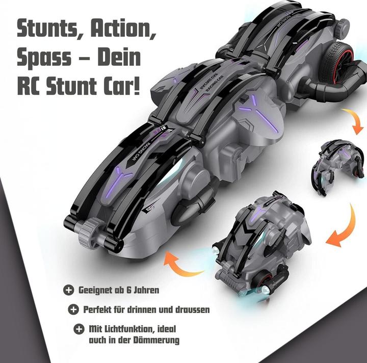 Produktbild Hermex RC Stunt Car Ferngesteuertes Auto Stunt-Auto Rennauto Spielzeugauto