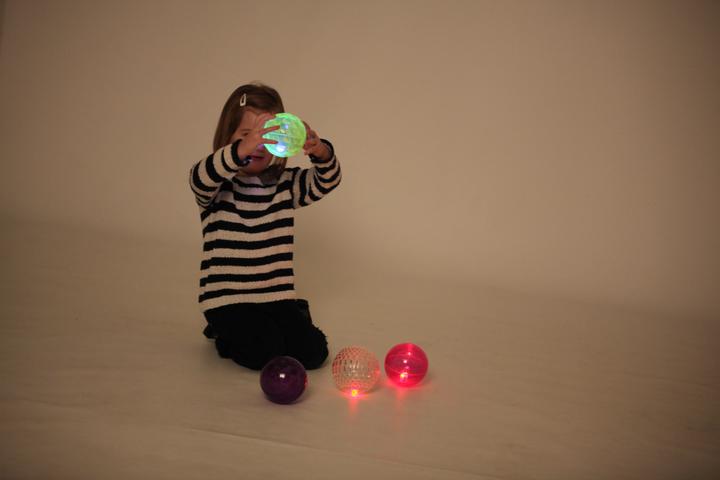 Actual product image TickiT Large Textured Sensory Flashing Ball Set