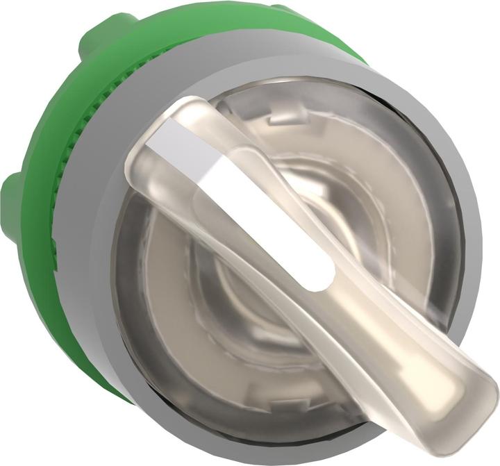 Actual product image Schneider Electric Illuminated selector switch, front, plastic, ZB5AK1413C0