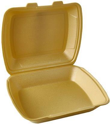 Actual product image Starpak Menu boenit hinged lid undivided (100 x)