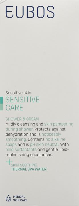 Image du produit Eubos Sensitive douche + crème (nouveau) (200 ml)