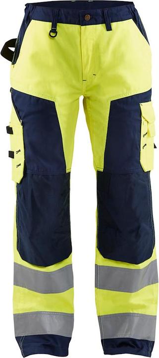 Actual product image Blakläder Ladies high visibility trousers 7155 yellow size 40 (40)