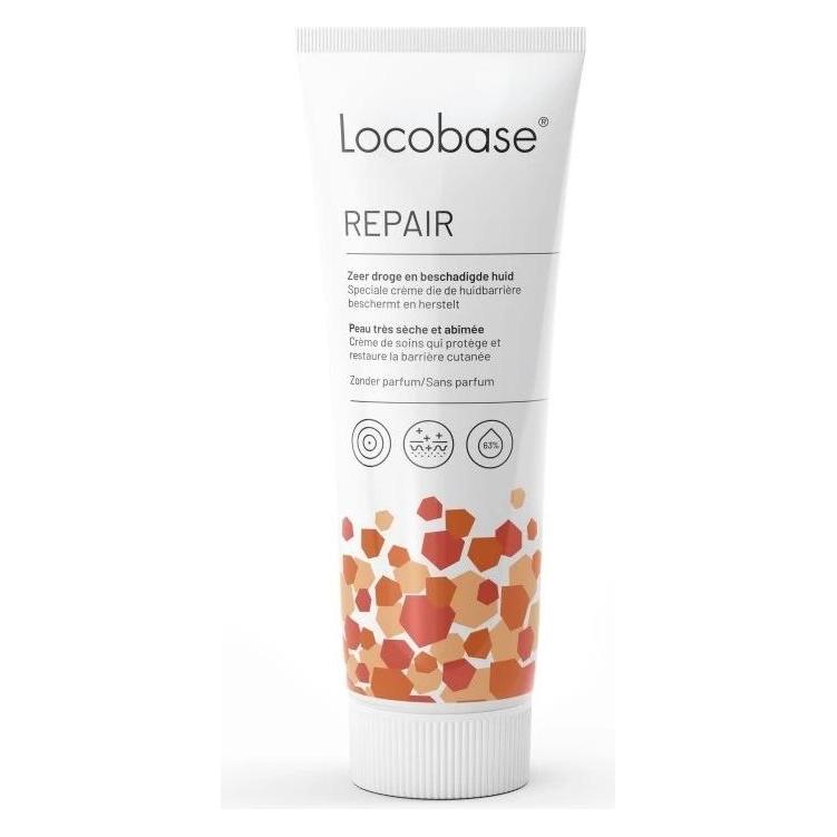 Locobase, Handcrème, Repair Cream 100 G - Hydraterende Crème Voor De Droge Huid, Geschikt Als Gezichtscrème Of Bodylotion