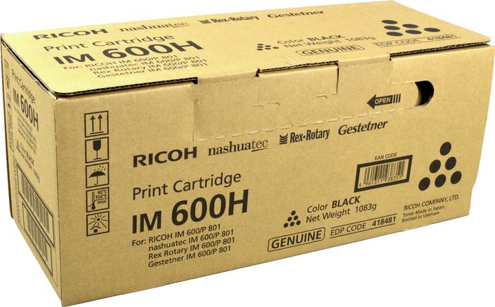 Image du produit RICOH Noir - Original - Cartouche de toner - pour (CF)