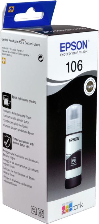 Produktbild Epson 106 EcoTank Ink (PBK)