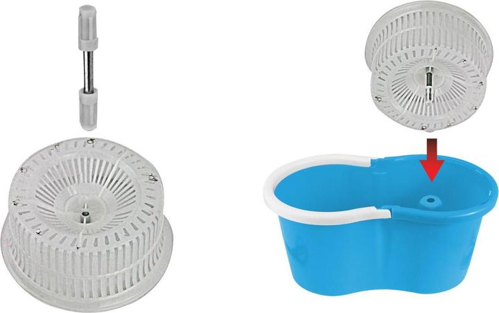 Produktbild Esperanza EHS005 Rotationsmopp (3 Stk.)