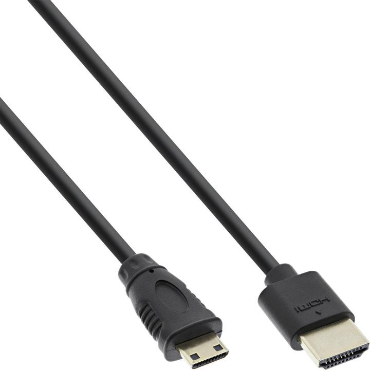 InLine HDMI (Typ A) — mini HDMI (Typ C) (1.80 m, HDMI, 2.0)