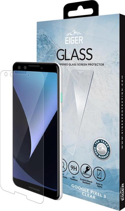 Actual product image Eiger Mountain Glass Clear (1 pcs., Google Pixel 3)