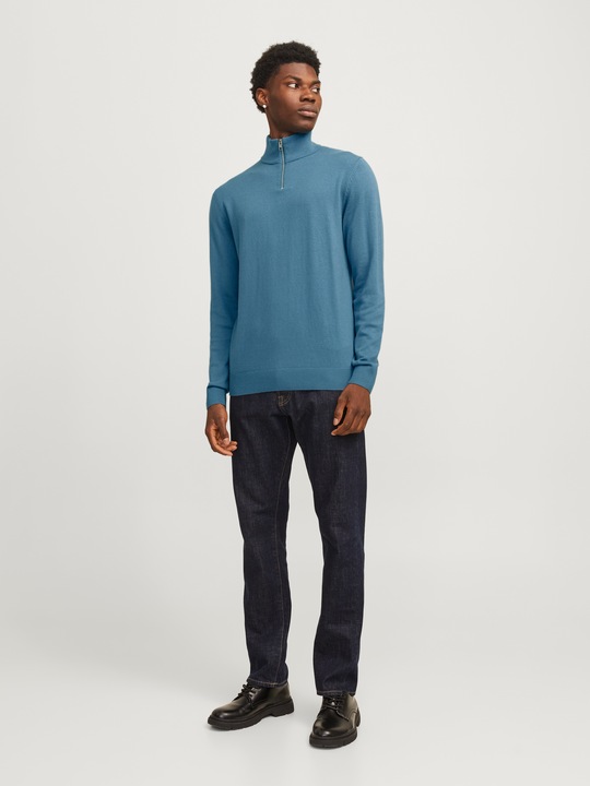 Produktbild Jack & Jones Jjeemil Knit Half Zip Noos (XXL)