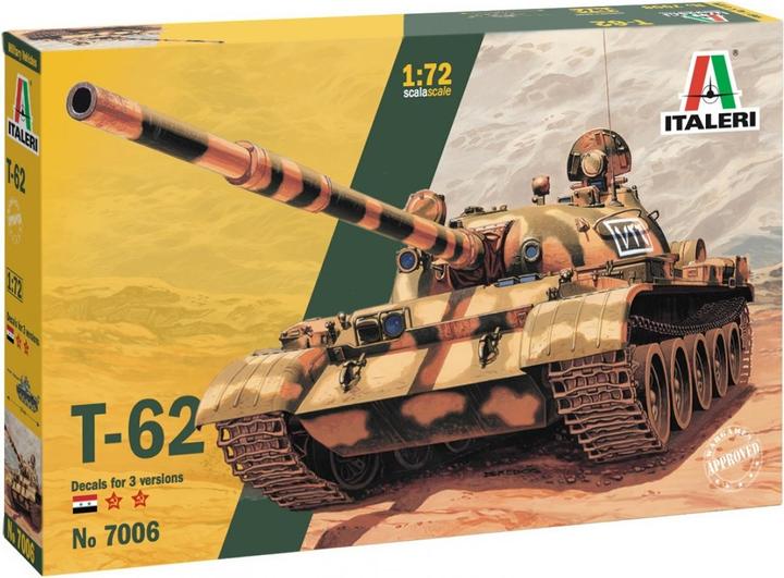 1:72 Rus. T-62 battle tank