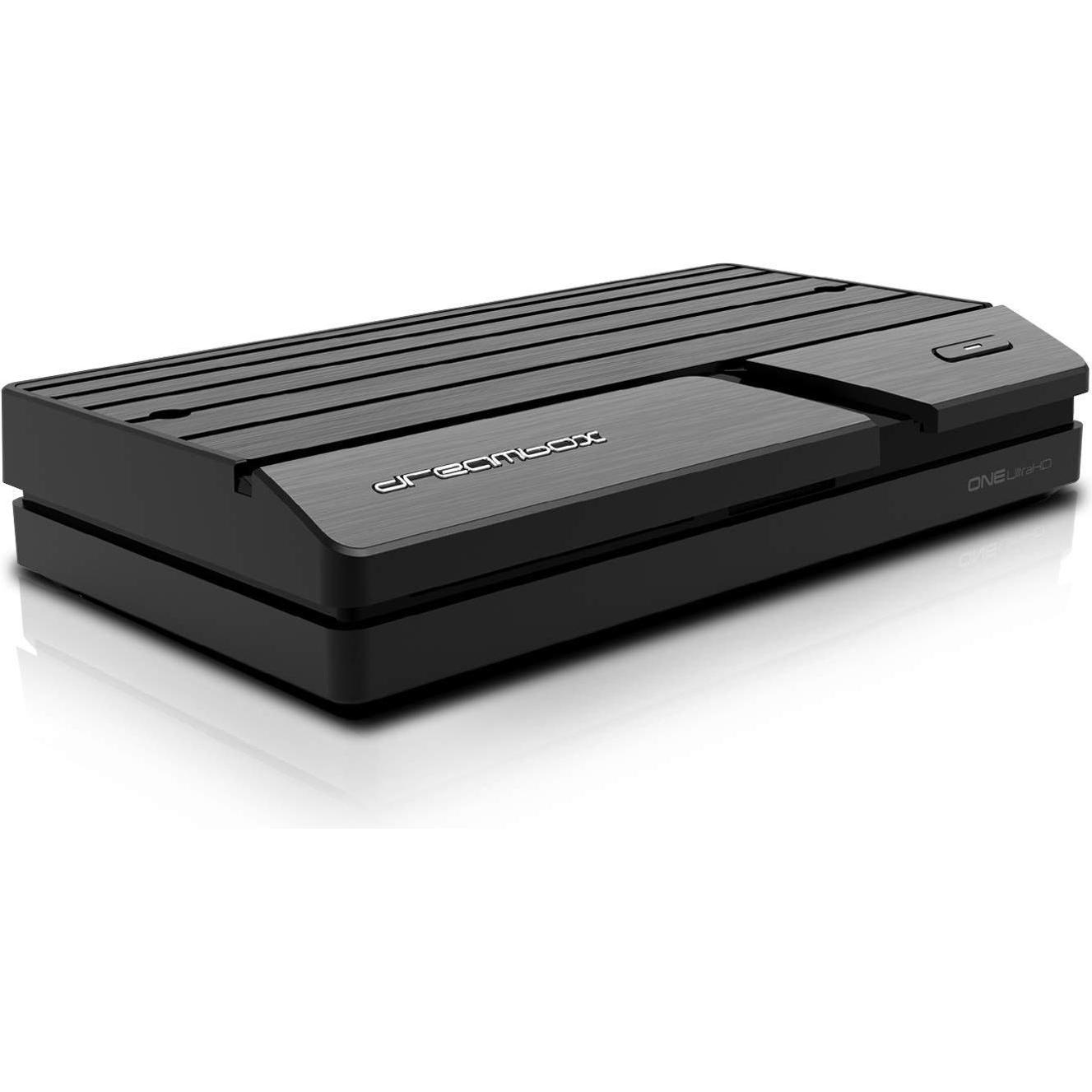 Dreambox one combo ultra hd bluetooth sat-/kabel-/terr.-receiver (16 GB, DVB-S, Festplatte), TV Receiver, Schwarz