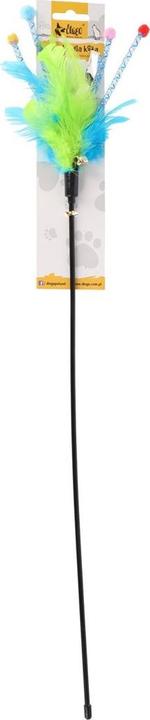 Actual product image Red Dingo Wędka Dla Kota Foxi Nieb-Zielona (Play fishing rod cat)