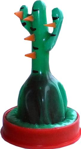 Produktbild Erco Scherzkondom «Kaktus» Handbemalt Naturkautschuklatex (1 Stk.)