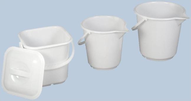 Productafbeelding Hünersdorff Emmer 17,0 l HD polyethyleen naturel Kunststof handvat Ø 330 mm Hoogte 315 mm (1 Pcs.)