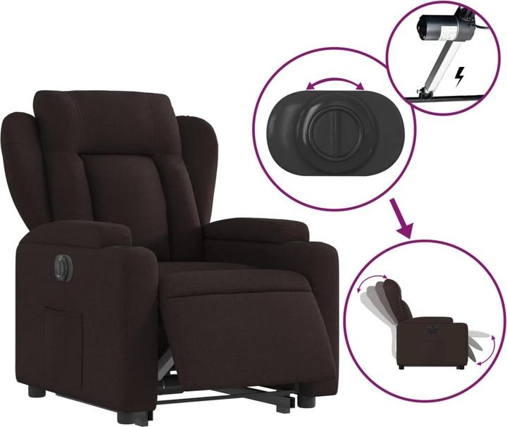 Image du produit vidaXL Relaxsessel mit Aufstehhilfe