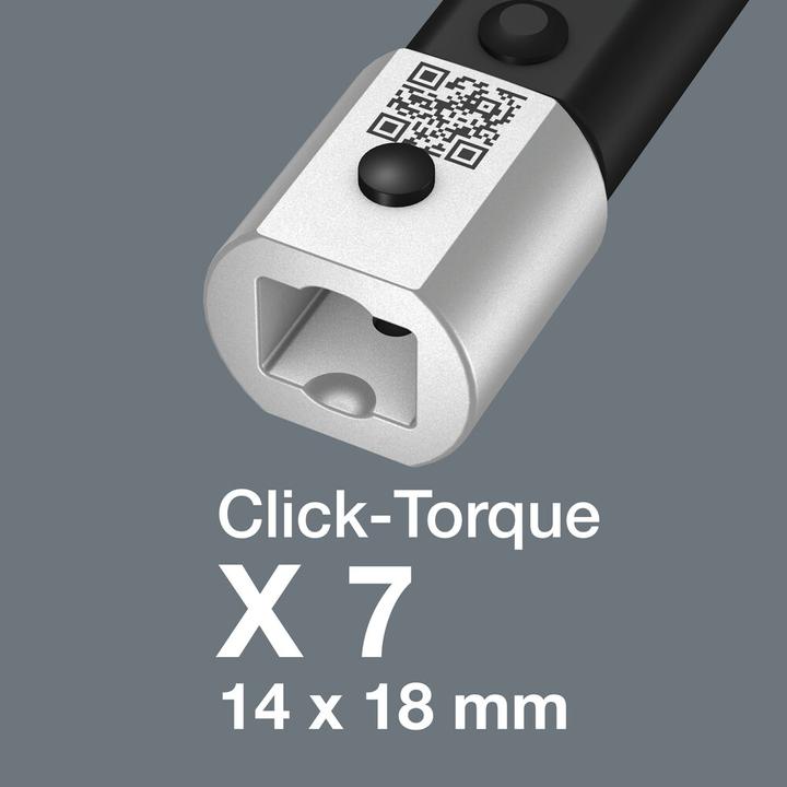 Produktbild Wera Click-Torque X 7 (1/2", 10 Nm, 100 Nm)