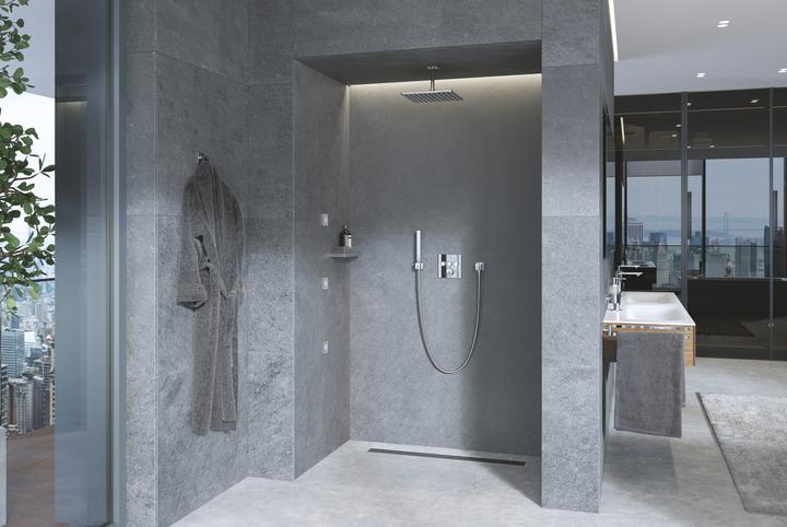 Produktbild Grohe Handbrausehalter EUPHORIA CUBE nicht verstellbar chrom