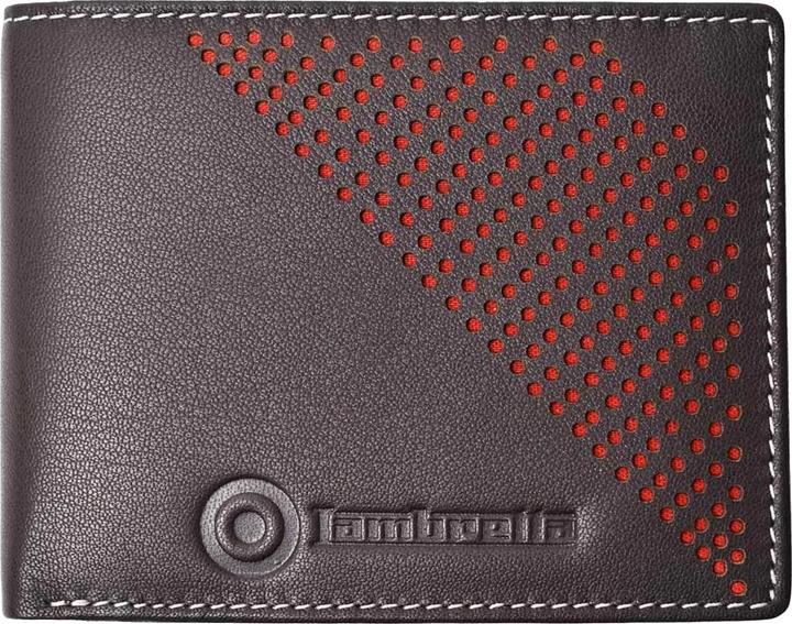 Produktbild Lambretta Leder Brieftasche Gestanzt