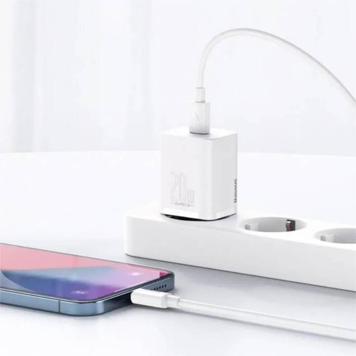 Actual product image Baseus Super Si Set Quick Charger (20 W)