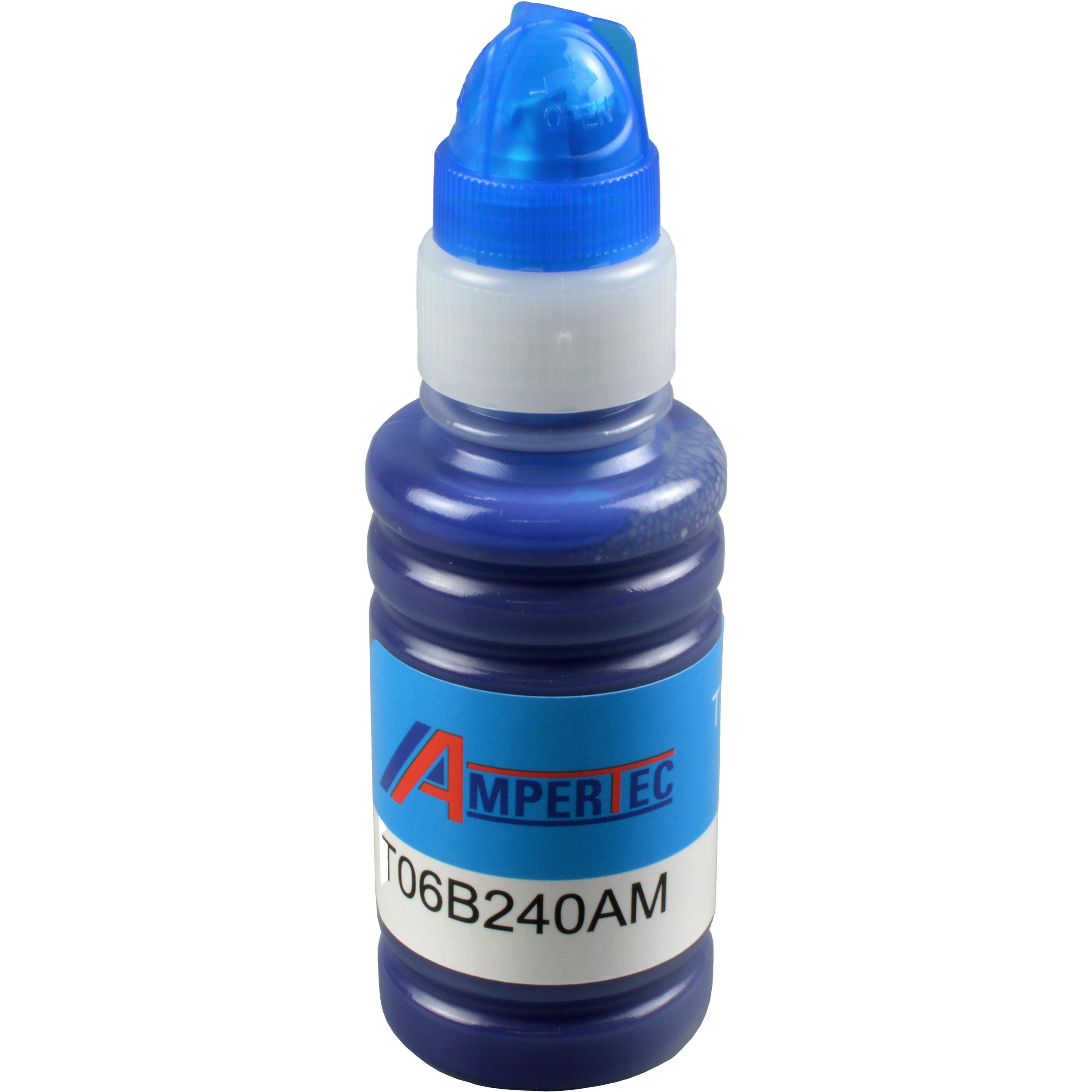 Thumbnail - Ampertec, Druckerpatrone, Tinte ersetzt Epson C13T06B240 113 cyan (C)