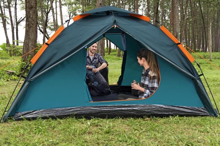 Actual product image Bestway Tent Polyester 2 Entrances 2 Exits 70/210/70x240x138 cm Camping 68142 (4.81 kg, 4 persons)