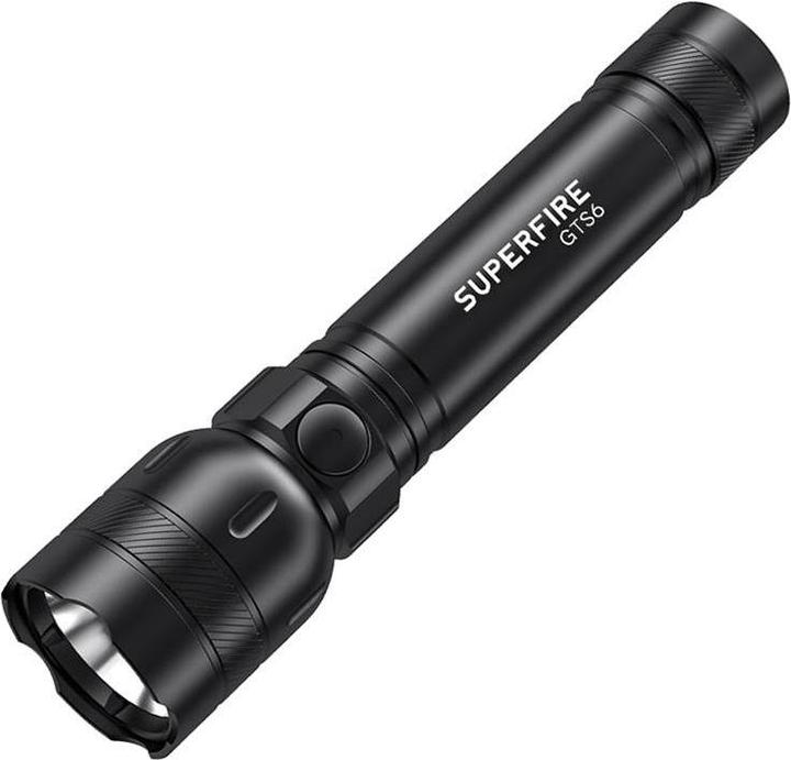 Actual product image Superfire Flashlight GTS6, 360lm, USB-C (13.70 cm, 360 lm)