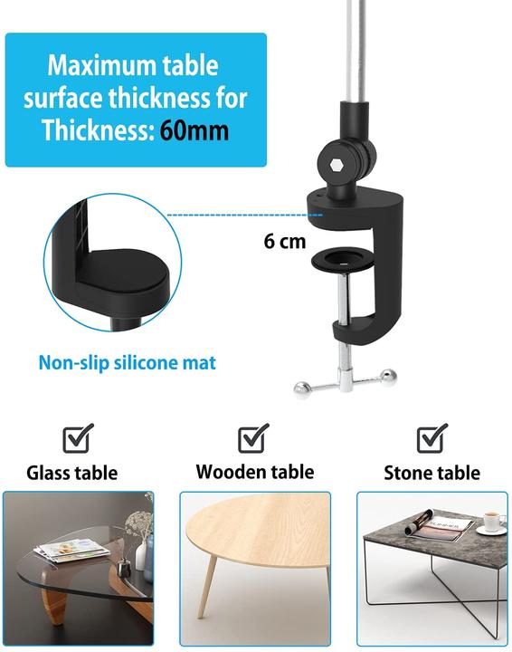 Actual product image Woleyi Long Arm Holder