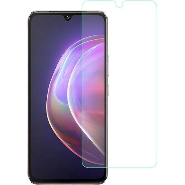 MU Budget Schutzglas Displayschutz (1 Stück, vivo V21 5G), Smartphone Schutzfolie, Transparent