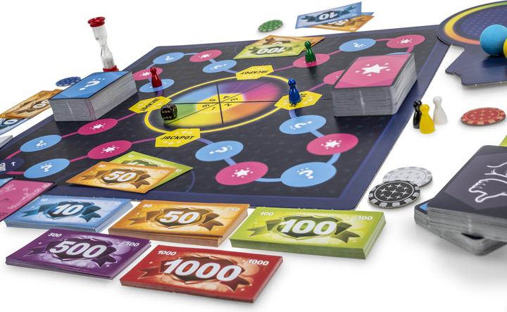 Actual product image Selecta Spielzeug Want to bet that you can do it? Jackpot board game