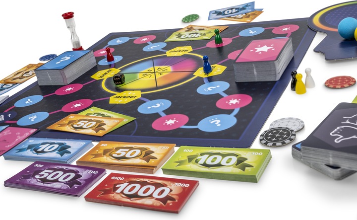 Produktbild Selecta Spielzeug Wetten, dass du es schaffst? Jackpot-Brettspiel