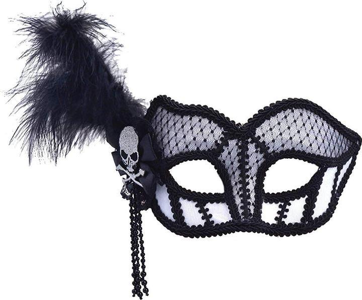 Image du produit Bristol Novelty Masque avec tête de mort et os