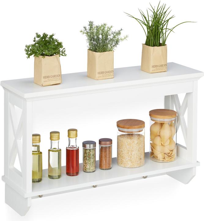 Produktbild Relaxdays Wandregal (66 x 20 x 40 cm)