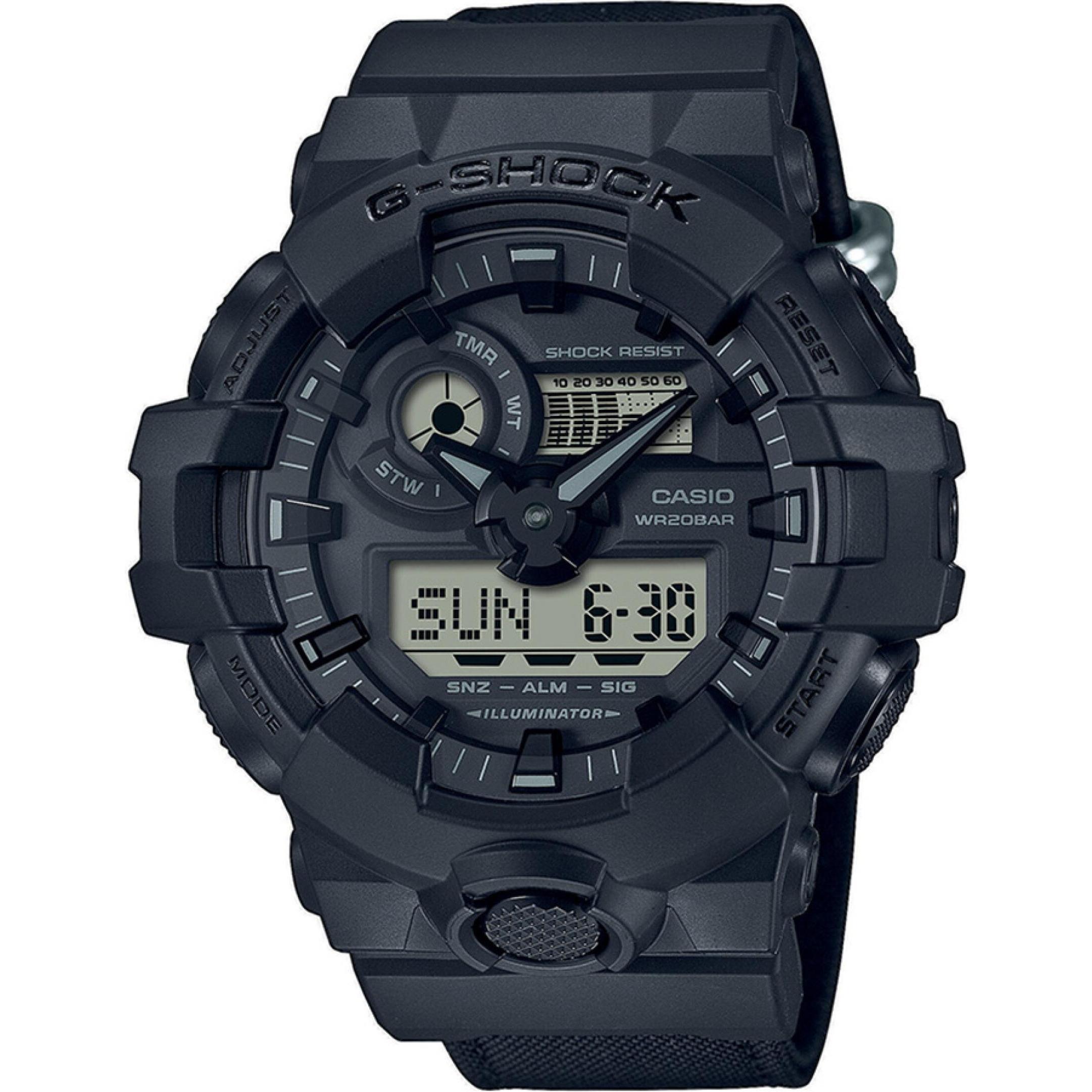 G-Shock Nero Orologio Da Polso, Ga-700Bce-1Aer, (Cronografo)
