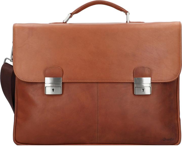 Image du produit Esquire Dallas Porte-documents en cuir 42 cm Compartiment pour ordinateur portable