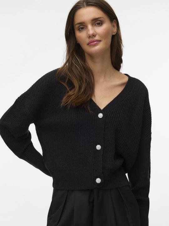 Produktbild Vero Moda Vmlealight Ls V-Neck Jewel Cardigan Noos (S)